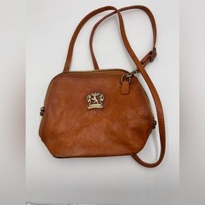 Pratesi Firenze made in Italy Leather crossbody bag